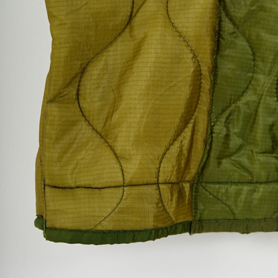 ODDMENT [オッドメント] キルティングロングコート [QUILTING-COAT] OLIVE