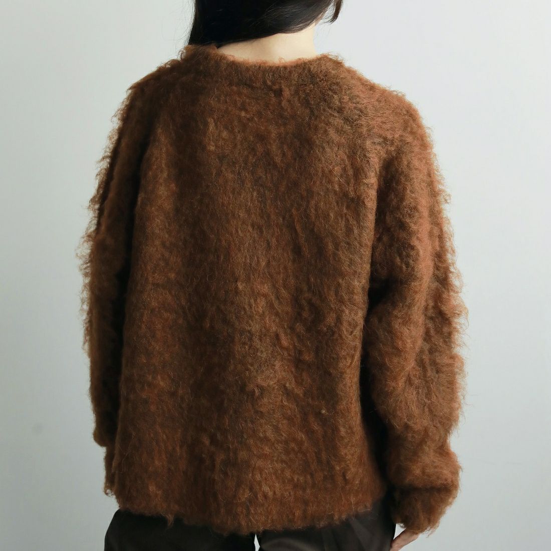 anuke [アンヌーク] ブラッシュドニットプルオーバー [62520523] BRN