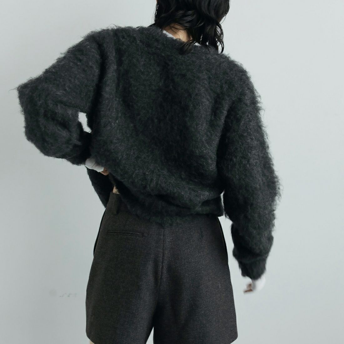 anuke [アンヌーク] ブラッシュドニットプルオーバー [62520523] C/GRY