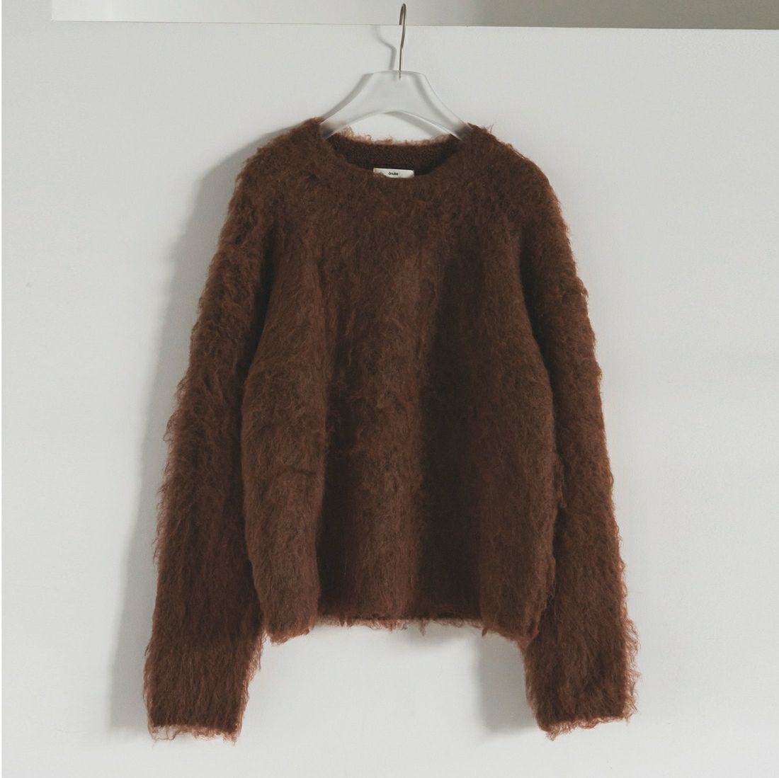 anuke [アンヌーク] ブラッシュドニットプルオーバー [62520523] BRN