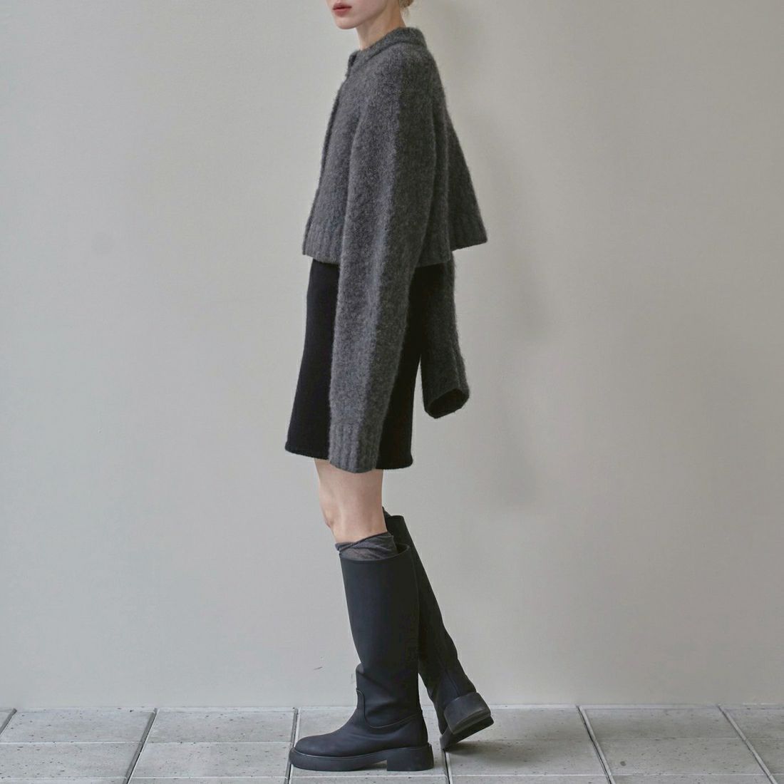 TODAYFUL [トゥデイフル] ブラッシュドニットカーディガン [12520530] C/GRY