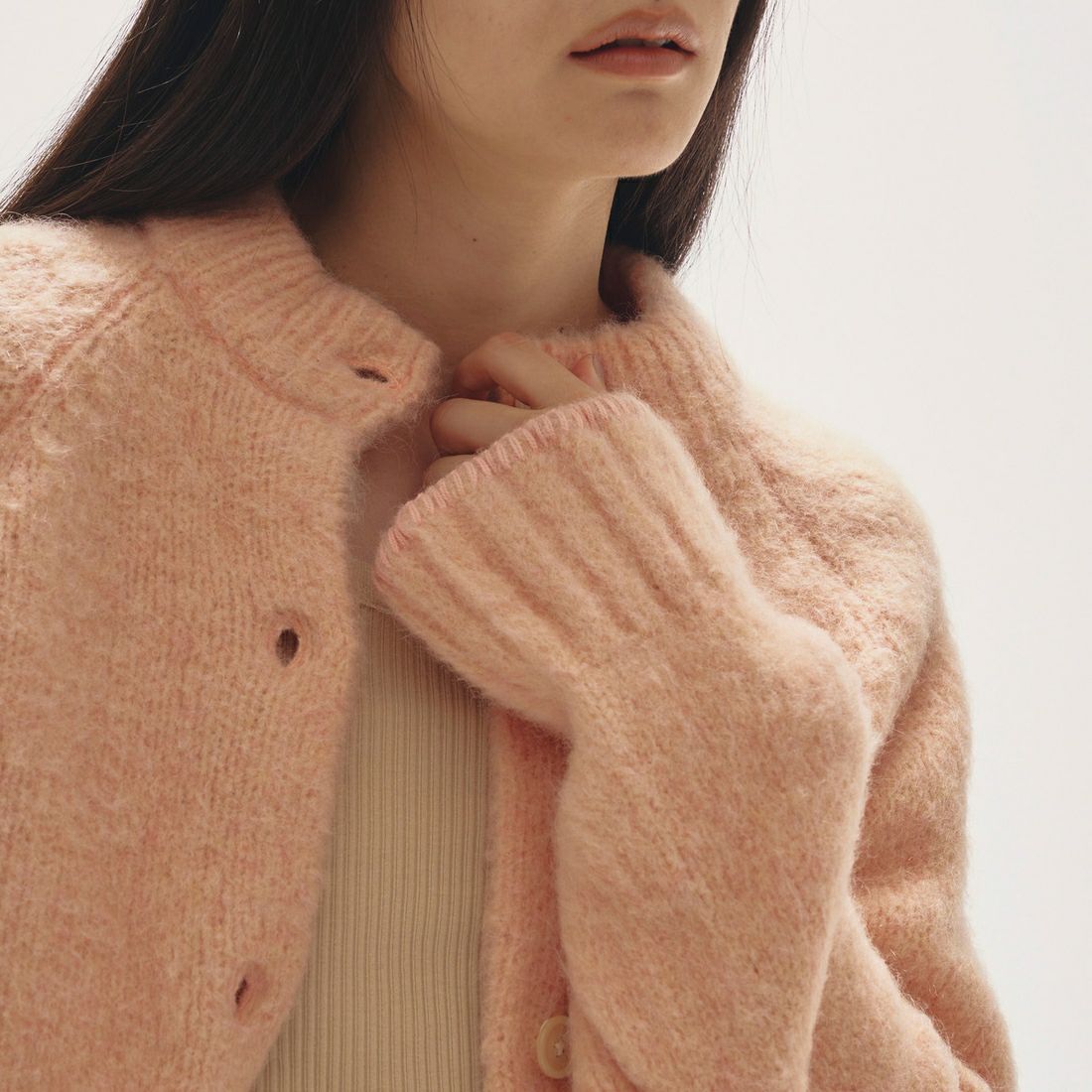 TODAYFUL [トゥデイフル] ブラッシュドニットカーディガン [12520530] P/BEG