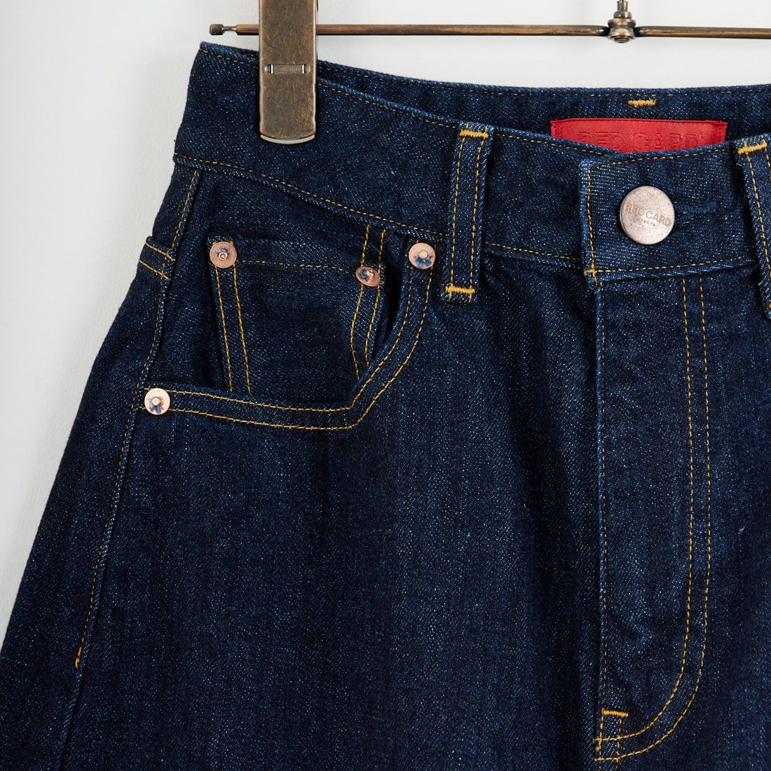 RED CARD TOKYO [レッドカード トーキョー] Montana カーブバギーデニム [12W43701BRN] BALL RINSE