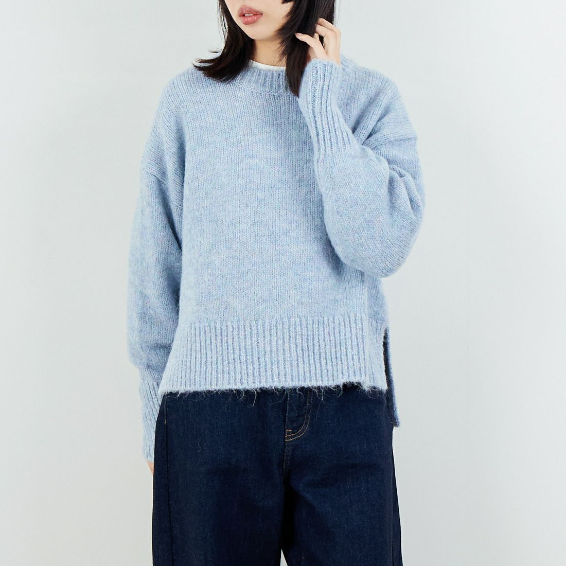 072 ﾍﾟｰﾙﾌﾞ&&モデル身長：162cm 着用サイズ：F&&