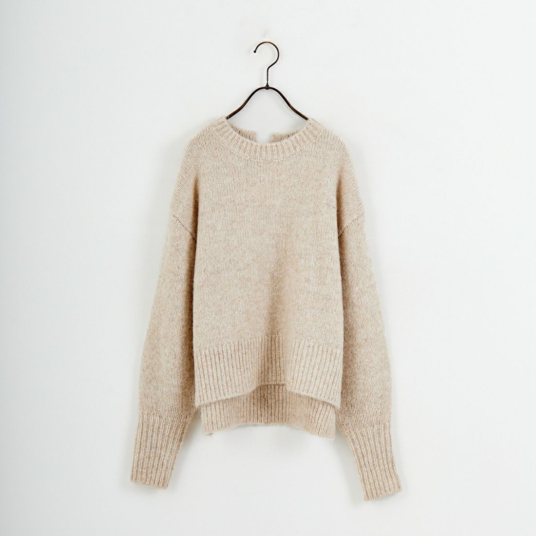 Jeans Factory Clothes [ジーンズファクトリークローズ] 5G ミックスファンシー天竺プルオーバー [11256552] 033 ﾍﾞｰｼﾞｭ