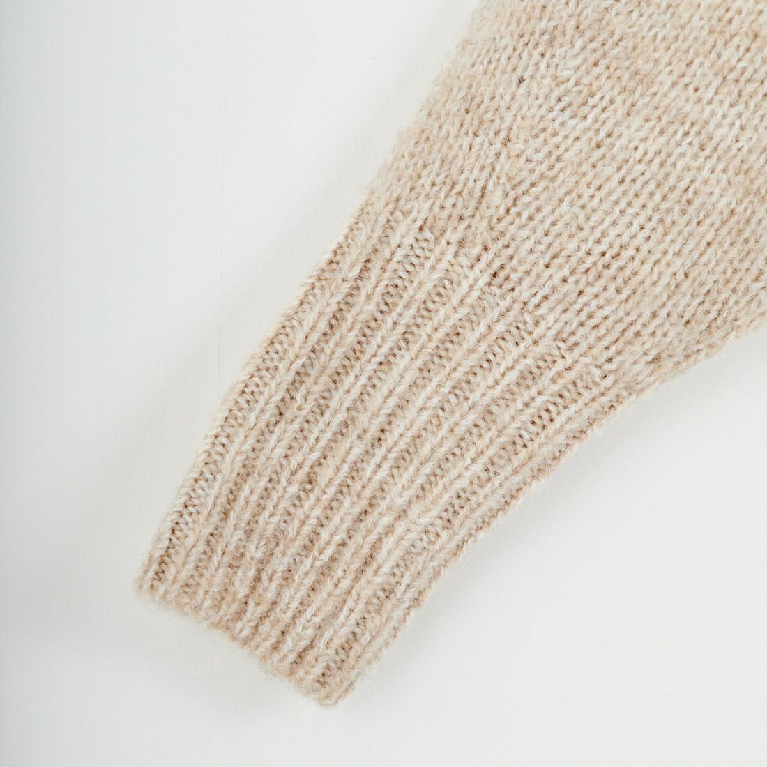 Jeans Factory Clothes [ジーンズファクトリークローズ] 5G ミックスファンシー天竺プルオーバー [11256552] 033 ﾍﾞｰｼﾞｭ