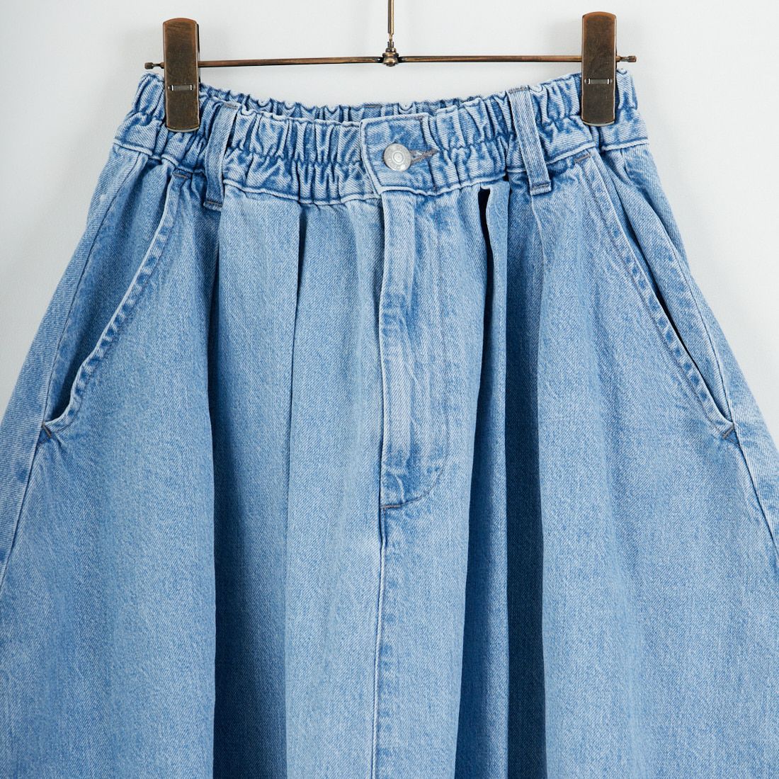 HARVESTY [ハーベスティ] デニムサーカススカート [A22504] 93 L.BLUE