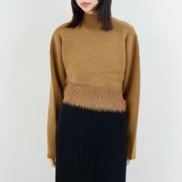 ｷｬﾒﾙ&&モデル身長：162cm 着用サイズ：F&&