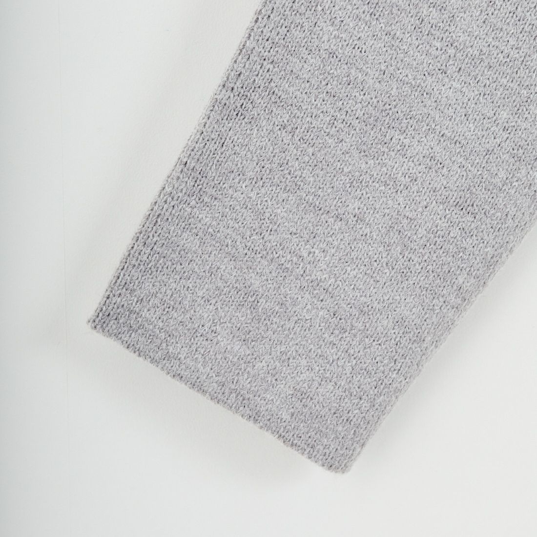 &g'aime [アンジェム] シャギー切替ショートニット [986-67028] ｸﾞﾚｰ