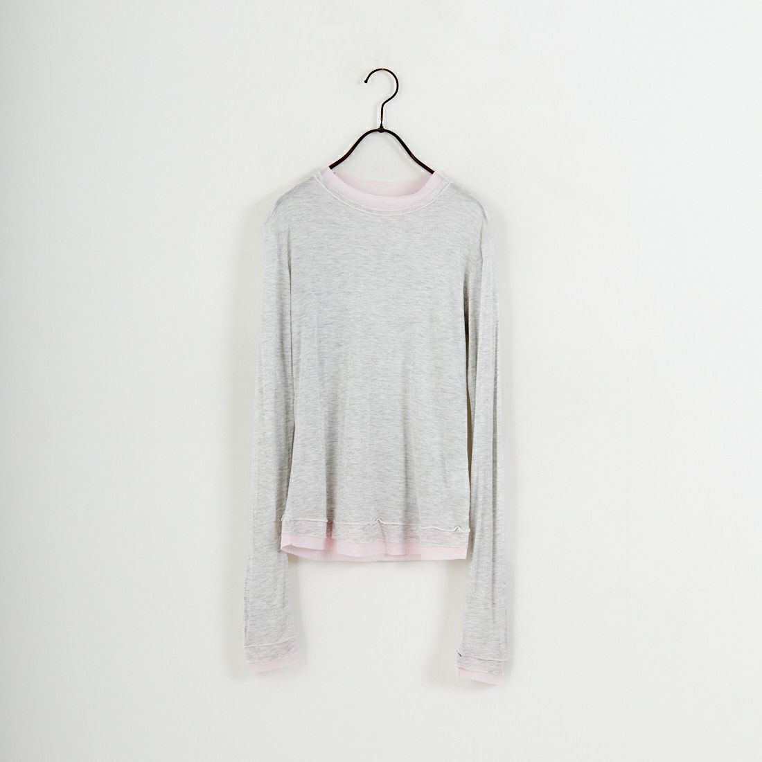 nenom [ネノム] シアーレイヤードロンT [NE26312002] 20 OAT/PNK