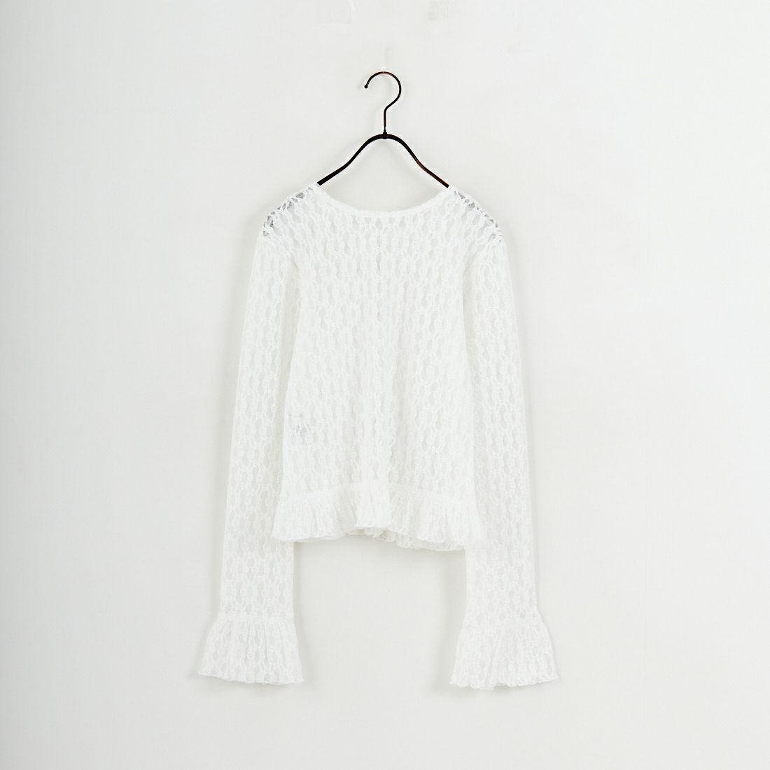 nenom [ネノム] マルチWAY レースペプラムカーディガン [NE26312001] 02 OFF