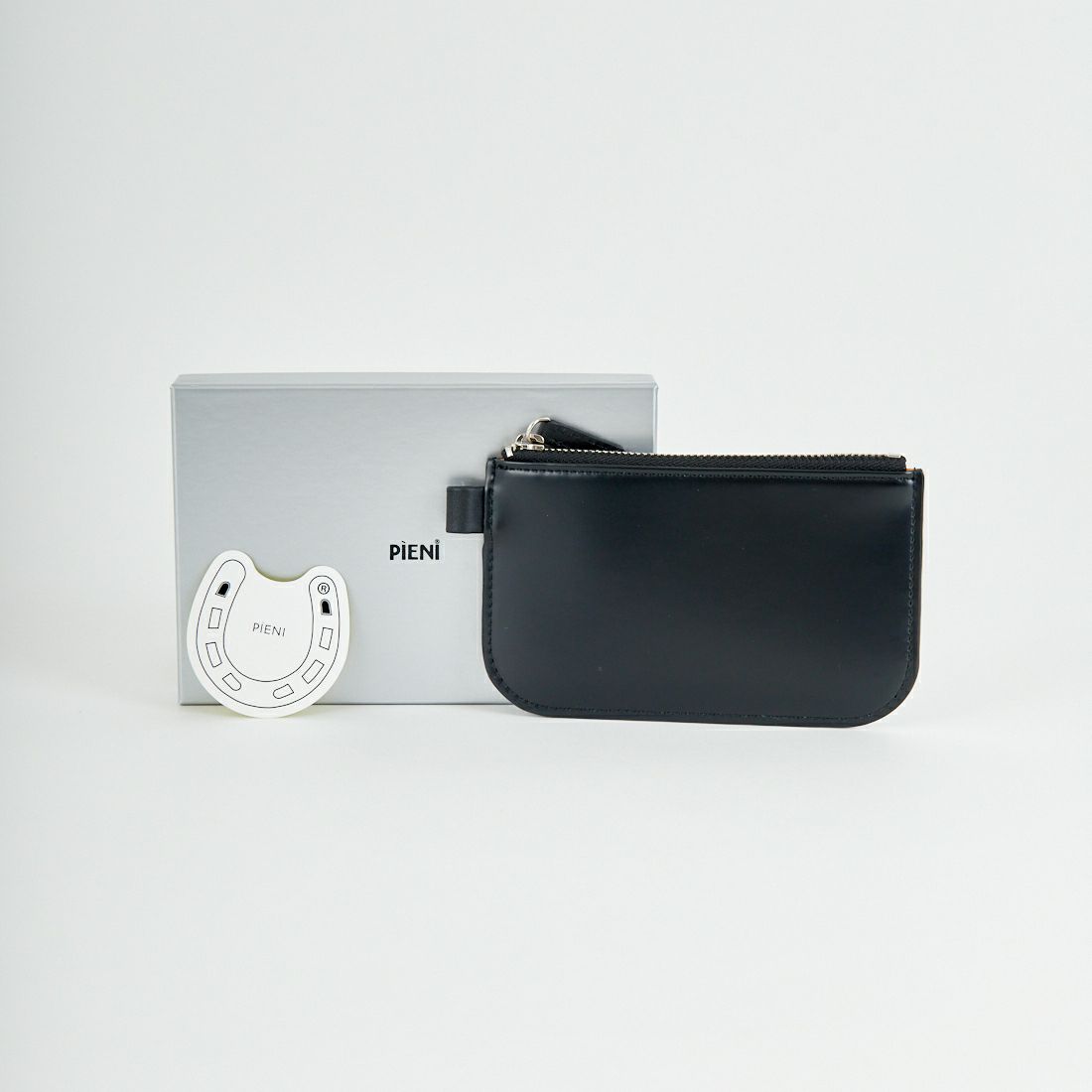 PIENI [ピエニ] CARD&COIN ミニケース [CARD&COIN] MUSTA BK/N