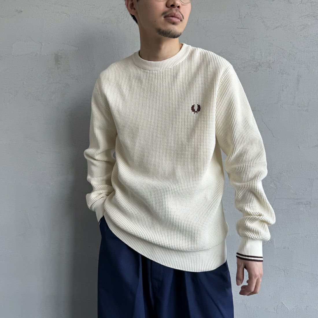 560 ECRU&&モデル身長：168cm 着用サイズ：M&&