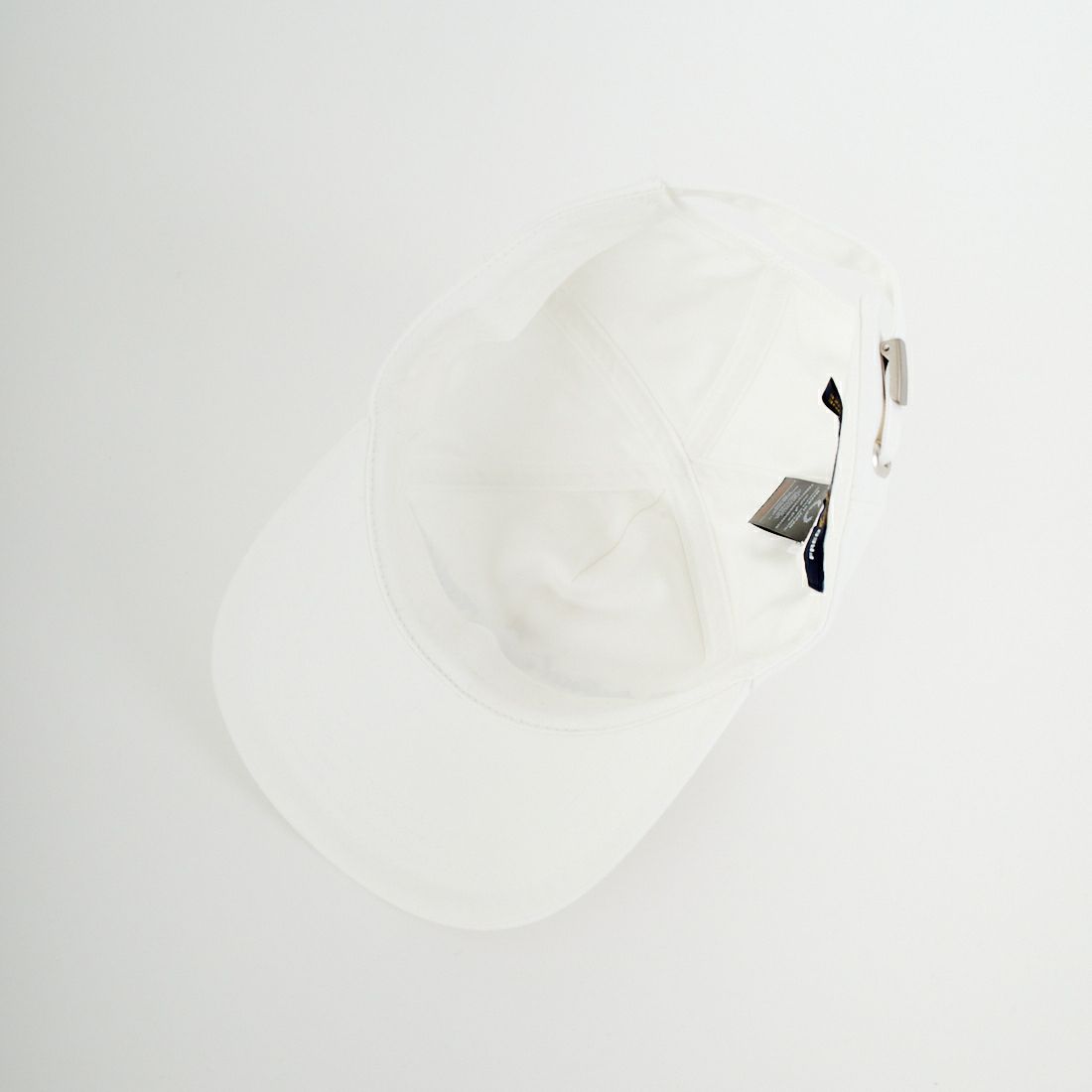 FRED PERRY [フレッドペリー] 別注 ブランデッドツイルキャップ [FPA-26S-038JF] SNOW WHITE