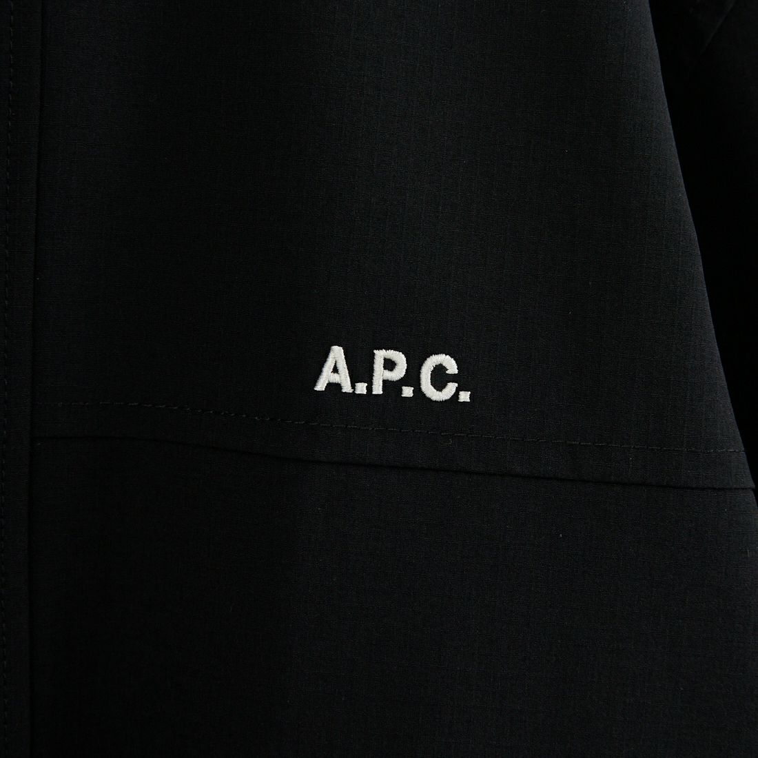 A.P.C. [アー・ペー・セー] ナイロンジップブルゾン [BLOUSON-SUTHERLAND] 99 NOIR