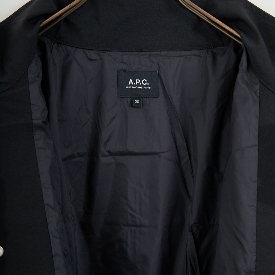 A.P.C. [アー・ペー・セー] ナイロンジップブルゾン [BLOUSON-SUTHERLAND] 99 NOIR