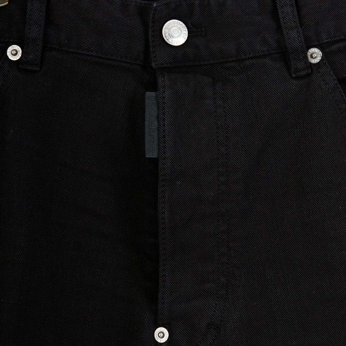 Dsquared2 [ディースクエアード] ブラックブル トラックデニムパンツ [74KB1029-39781] 900 BLACK