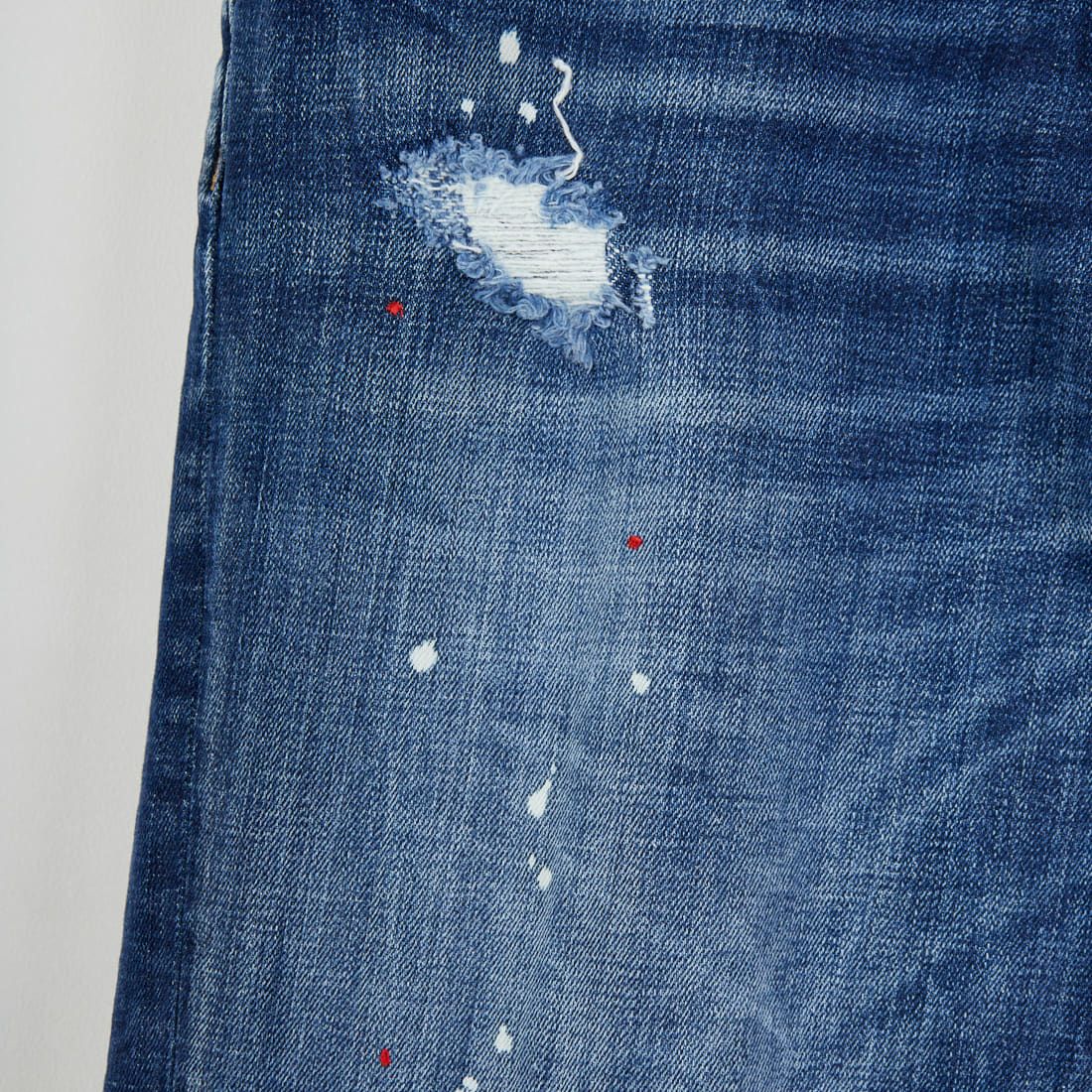 Dsquared2 [ディースクエアード] スリムツイストジーンズ [74LB1874-30664] 470 NAVY B