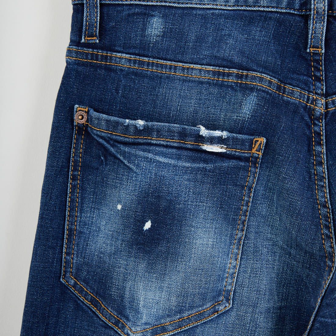 Dsquared2 [ディースクエアード] スリムツイストジーンズ [74LB1874-30664] 470 NAVY B