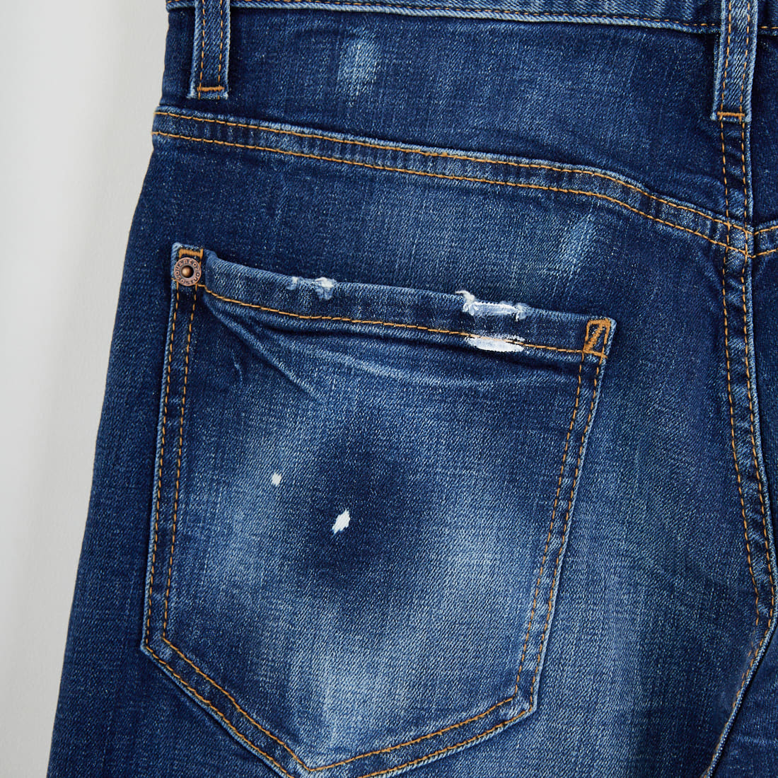 Dsquared2 [ディースクエアード] スリムツイストジーンズ [74LB1874-30664] 470 NAVY B