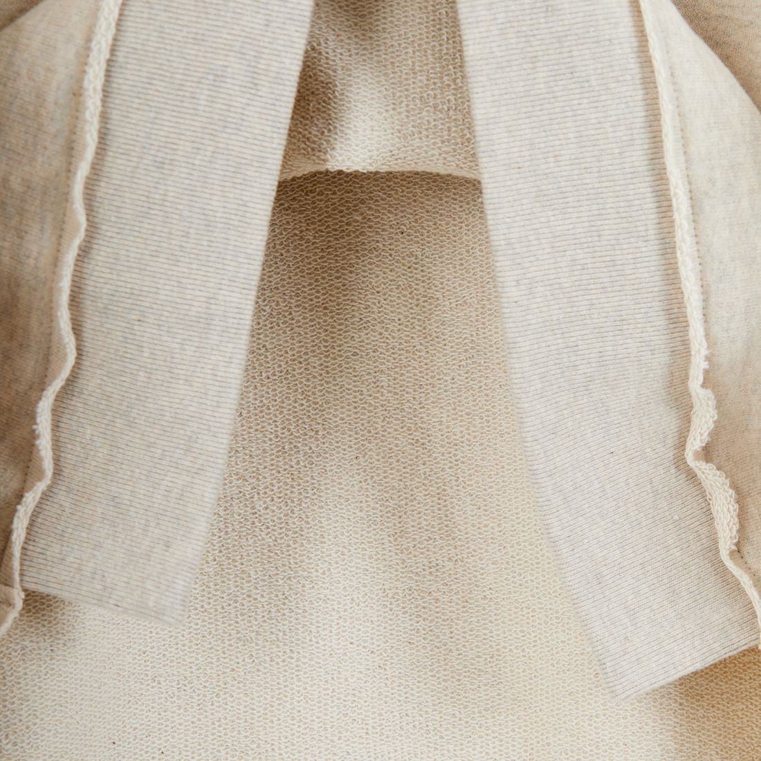 tumugu: [ツムグ] リサイクル度詰め裏毛ベスト [TC25409] 04 IVORY