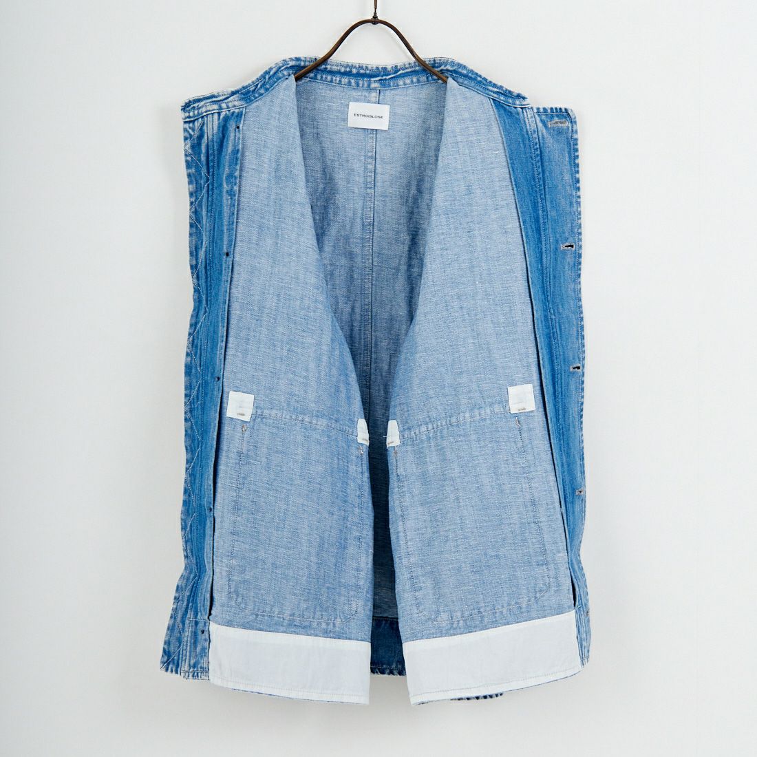 ESTROISLOSE [エストゥロワルーズ] 綿麻デニムジャケット [EB25409] 793 FADE B