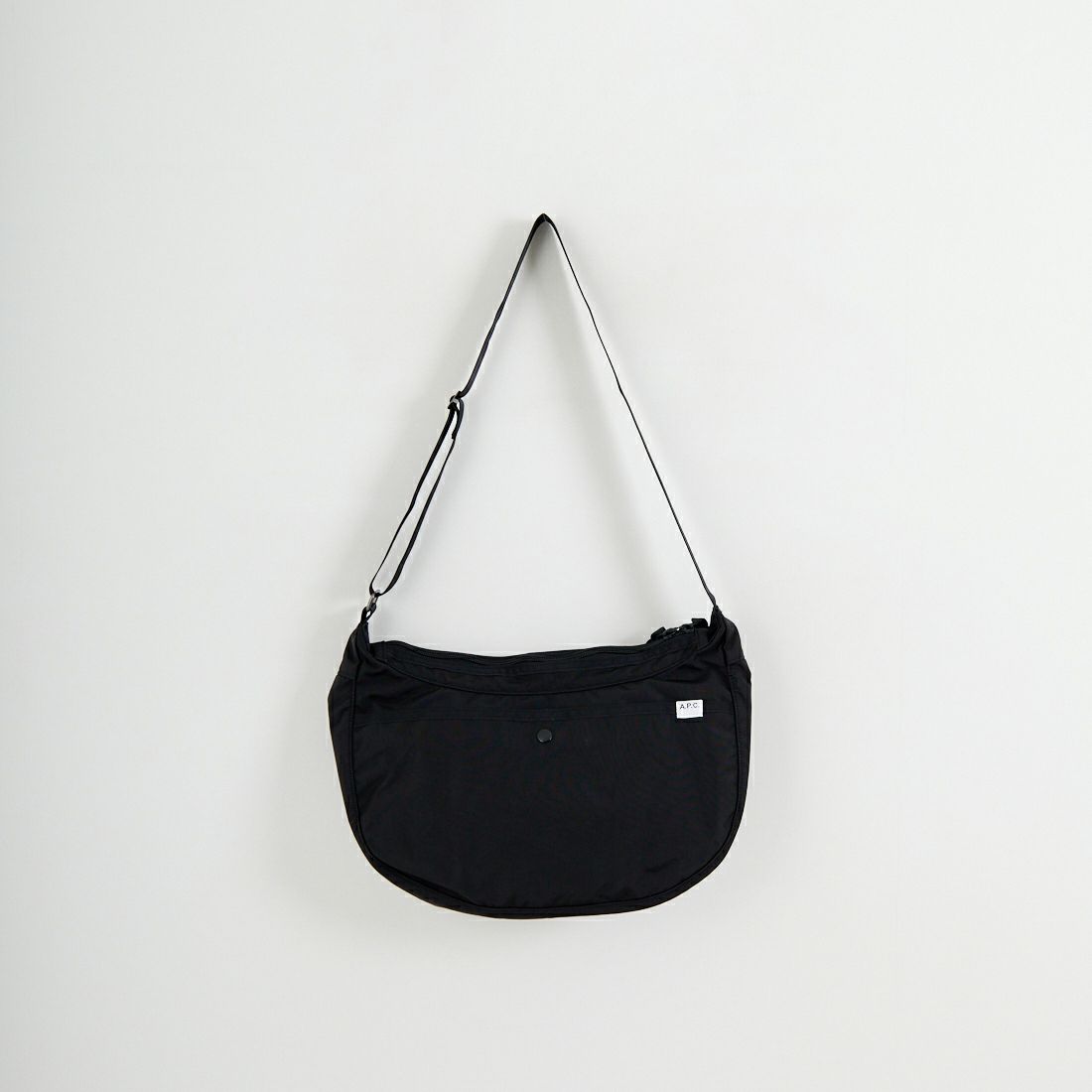 A.P.C. × GREGORY [アーペーセー × グレゴリー] サッチェル ショルダーバッグ M [SACHEL-M] 99 NOIR