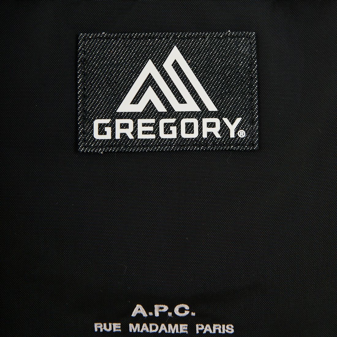 A.P.C. × GREGORY [アーペーセー × グレゴリー] サッチェル ショルダーバッグ M [SACHEL-M] 99 NOIR