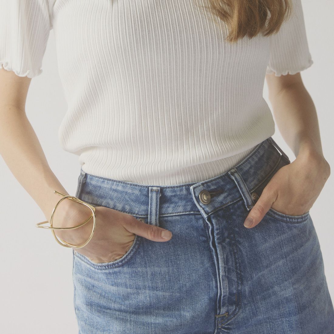 SOMETHING [サムシング] LISA NOUVEAU WIDE/ワイドデニムパンツ [STG10] 56 L.BLUE