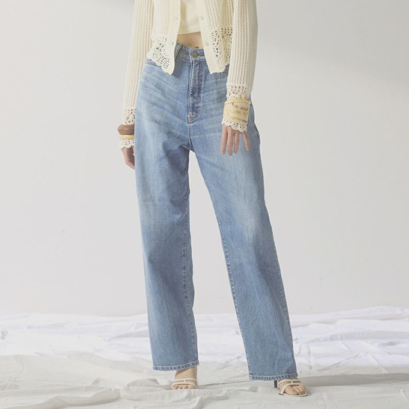 Somedays2ページ SOMETHING [サムシング] LISA NOUVEAU WIDE/ワイドデニムパンツ [STG10