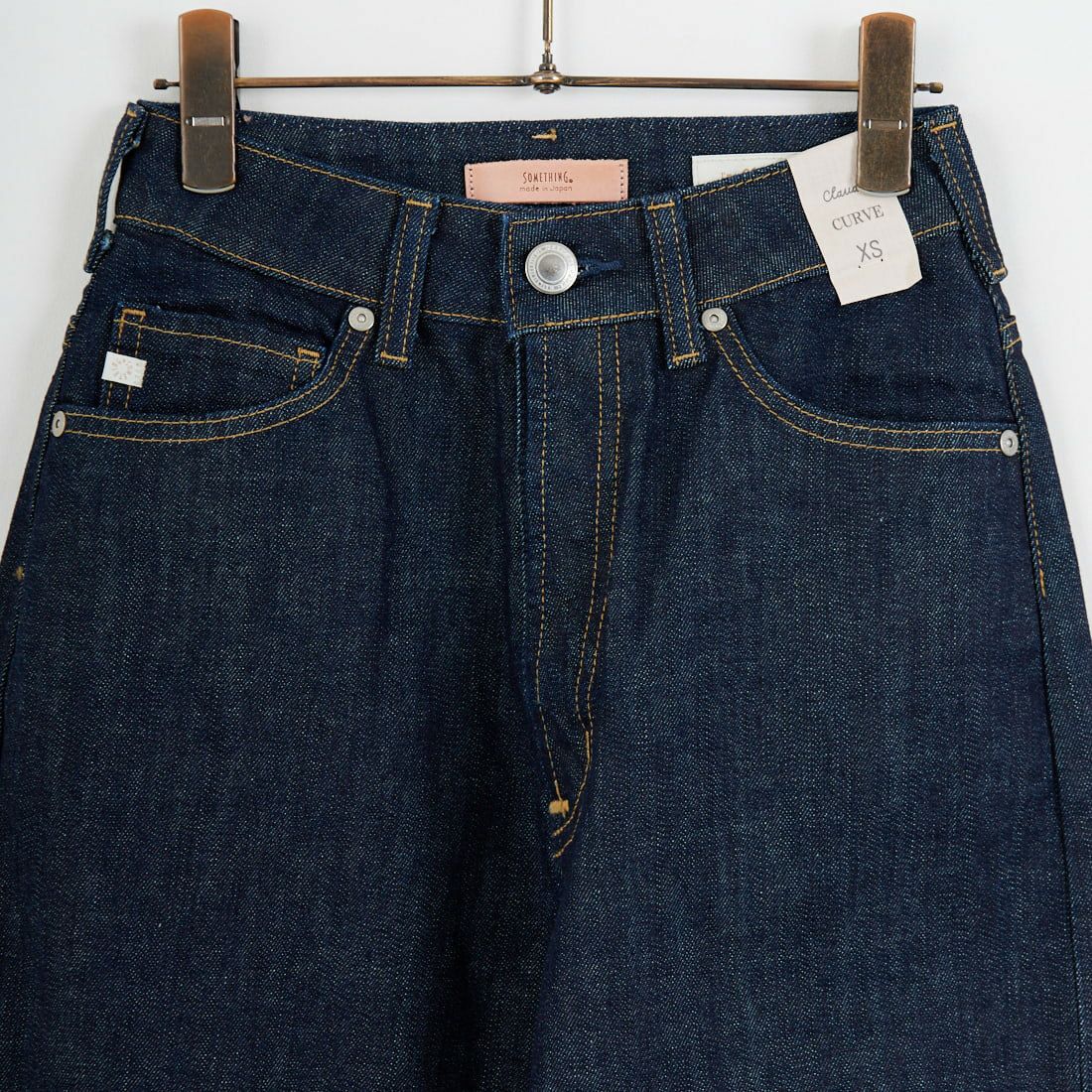 SOMETHING [サムシング] CLAUDIA NOUVEAU CURVE/カーブデニムパンツ