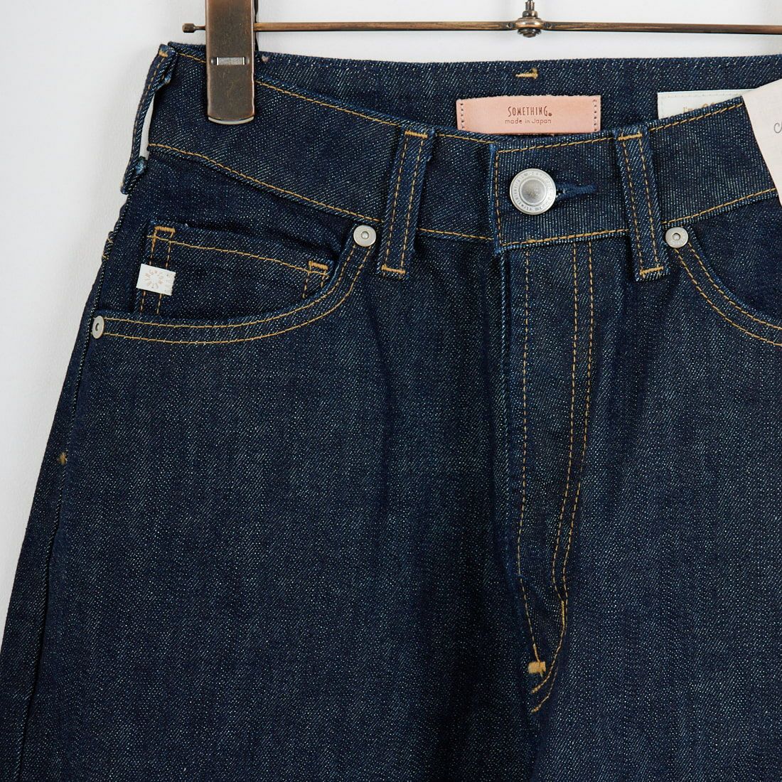 SOMETHING [サムシング] CLAUDIA ヌーボーカーブデニムパンツ [STG19] 00 O.W