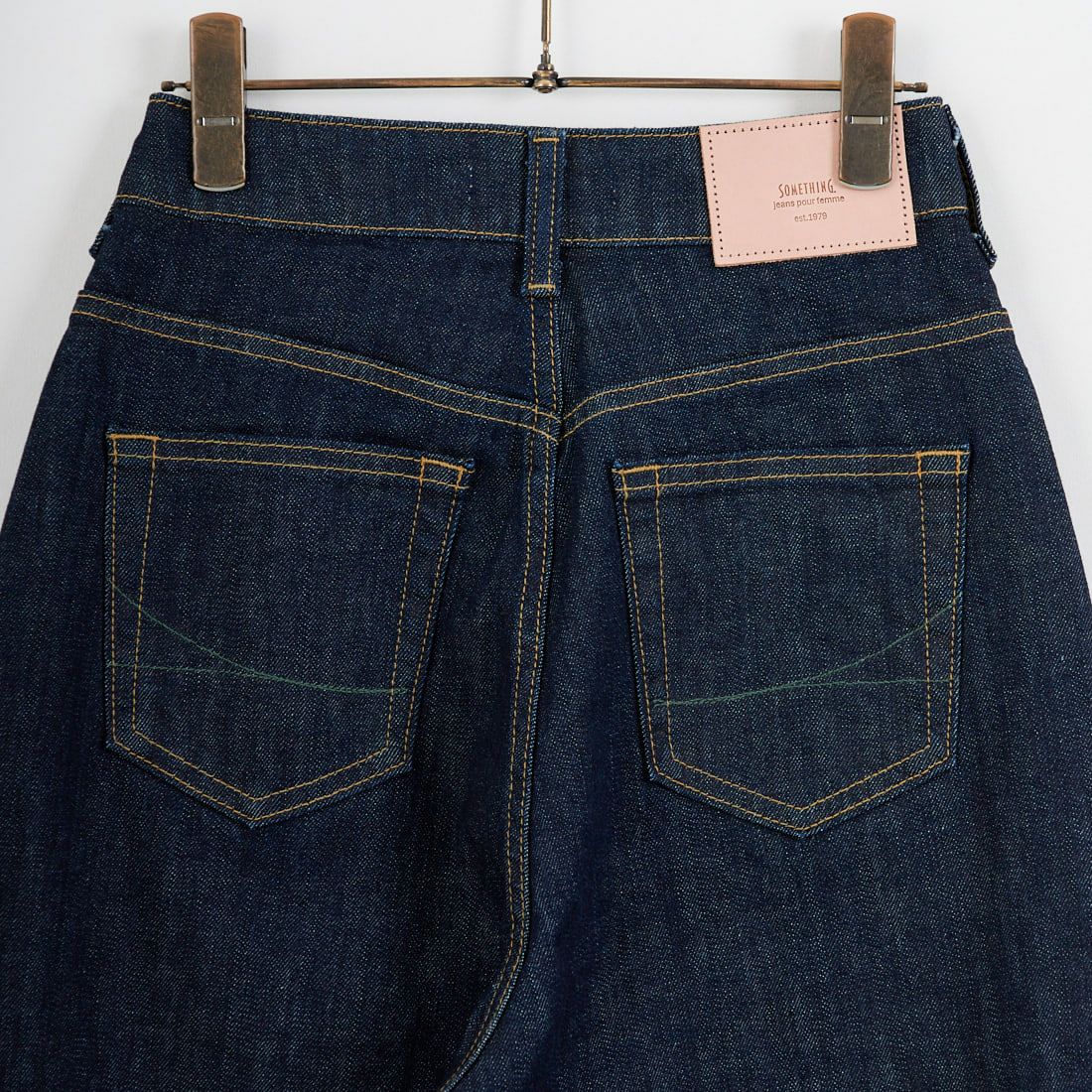 SOMETHING [サムシング] CLAUDIA ヌーボーカーブデニムパンツ [STG19] 00 O.W