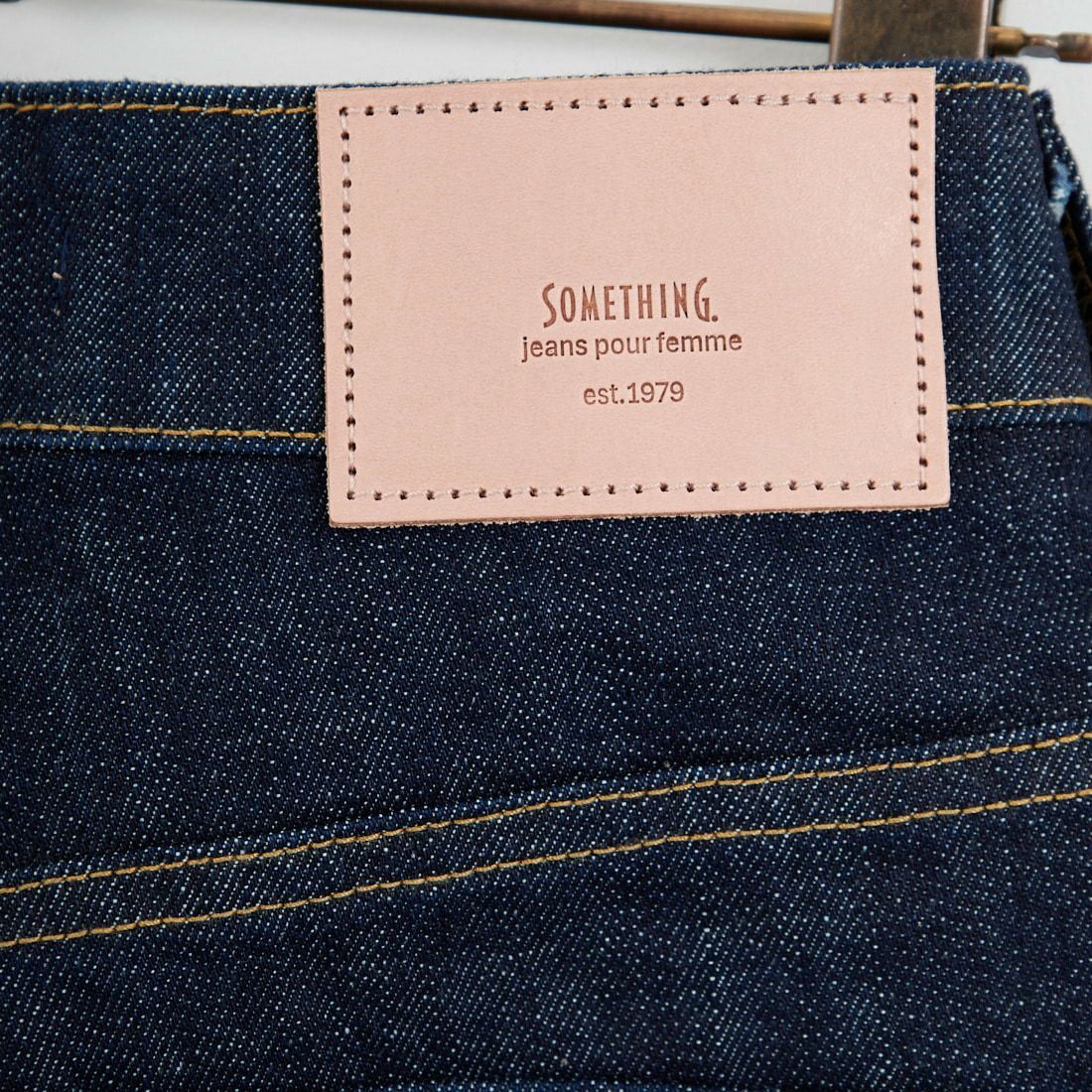 SOMETHING [サムシング] CLAUDIA ヌーボーカーブデニムパンツ [STG19] 00 O.W