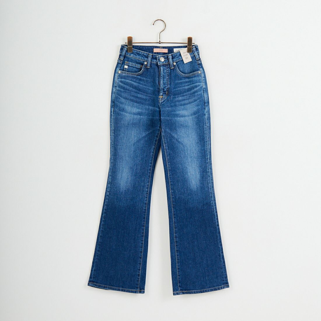 SOMETHING [サムシング] LISA NOUVEAU FLARE/フレアデニムパンツ [STG11] 36 M.DARK