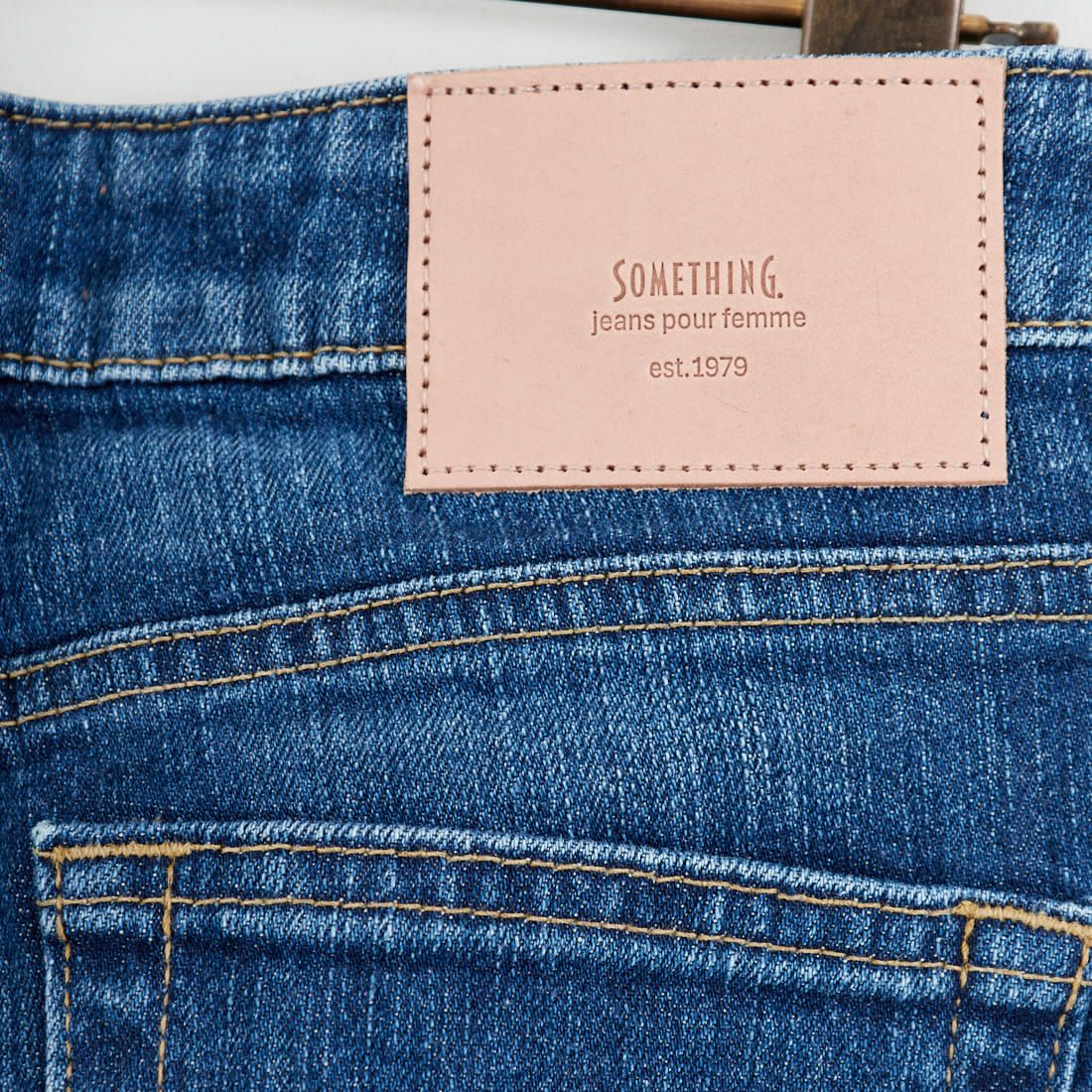 SOMETHING [サムシング] LISA NOUVEAU FLARE/フレアデニムパンツ [STG11] 36 M.DARK