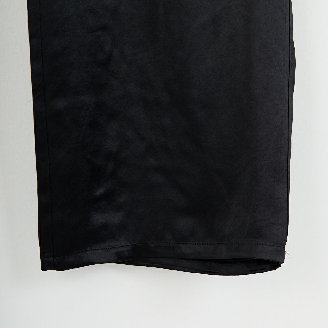 mizuiro ind [ミズイロインド] サテンカーゴパンツ [1-260089] 99 BLACK