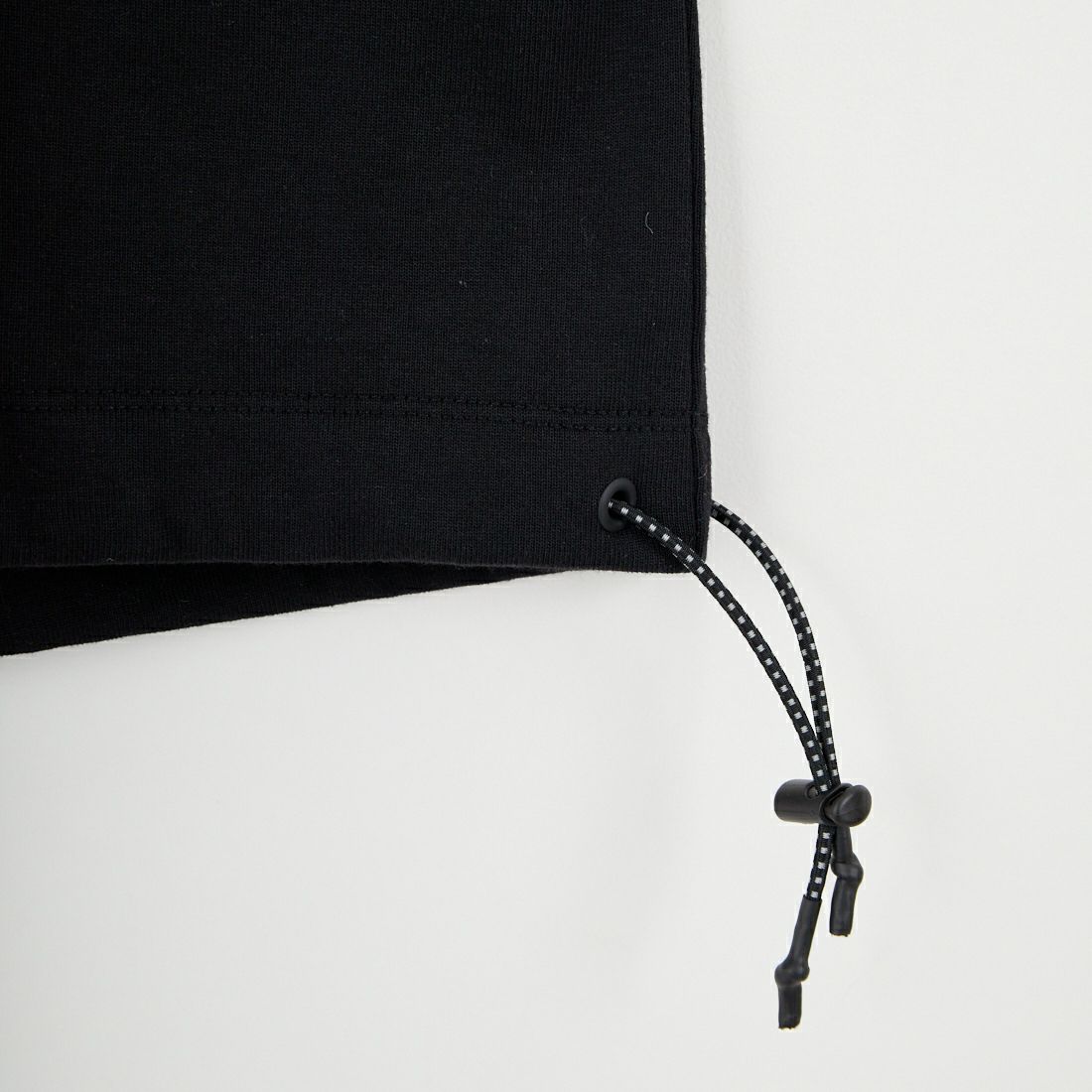 JEANSFACTORY × NANGA [ジーンズファクトリー × ナンガ] 別注 ルーズフィット NEBUKUROバックプリント ドローコードTシャツ [NW26SS-JF8] BLACK