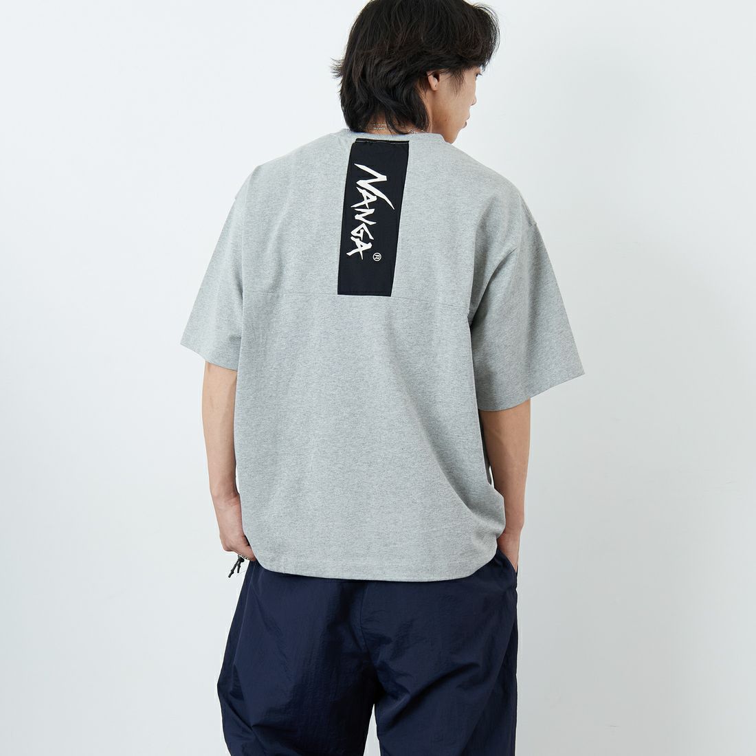 GRAY&&モデル身長：179cm 着用サイズ：L&&