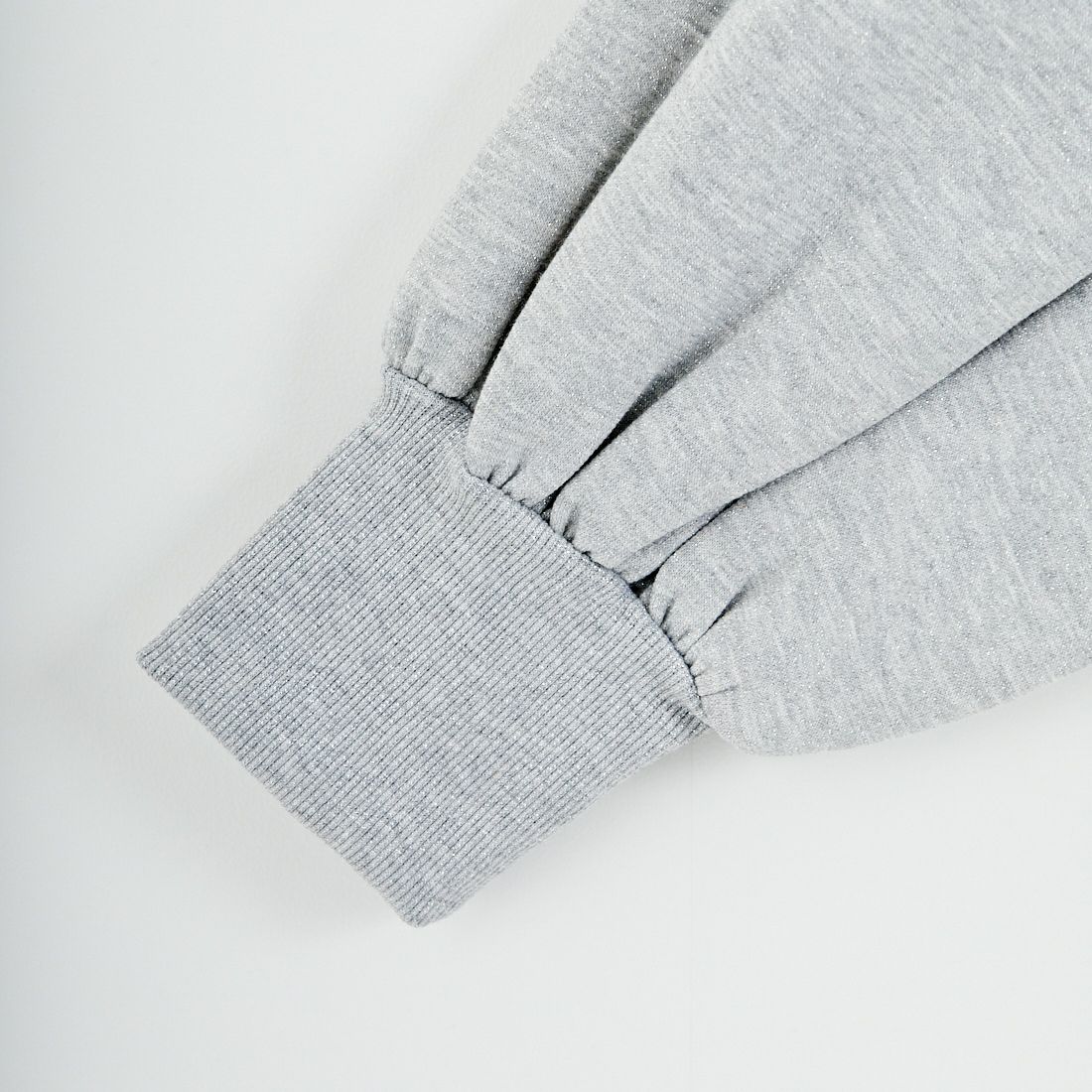 emmi [エミ] ペプラムラメ裏毛プルオーバー [13WCT261018] GRY