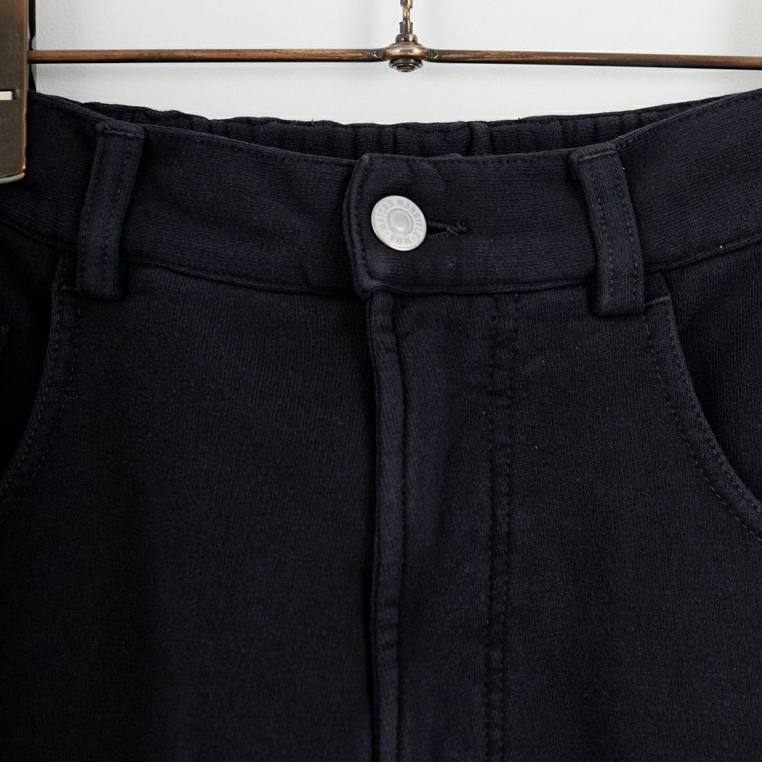 MM6 Maison Margiela [エムエムシックス メゾン マルジェラ] コットン ワイドレッグトラウザーズ [S52KA0548-M25014] 900 BLACK