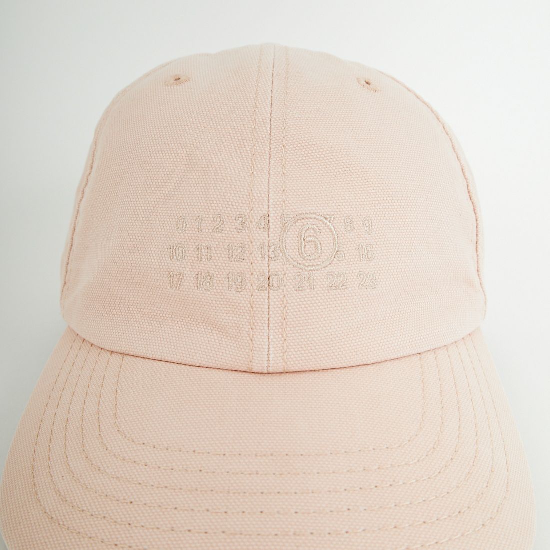 MM6 Maison Margiela [エムエムシックス メゾン マルジェラ] コットンキャンバスキャップ [SH0TC0008-M35346] 231 PINK