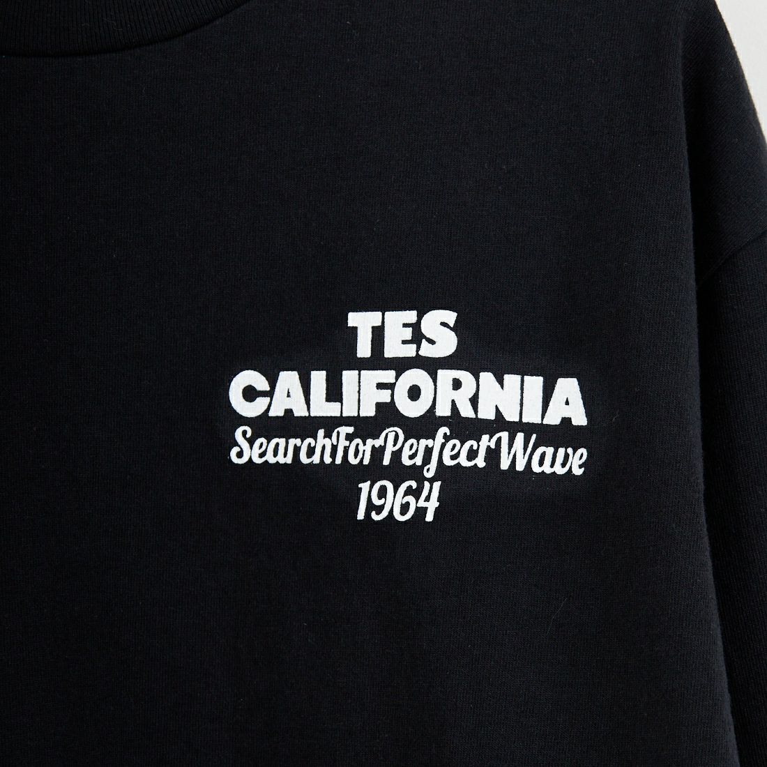 The Endless Summer [エンドレスサマー] オーバルロゴプリント ロングスリーブTシャツ [FH-26374305] 01 BLACK