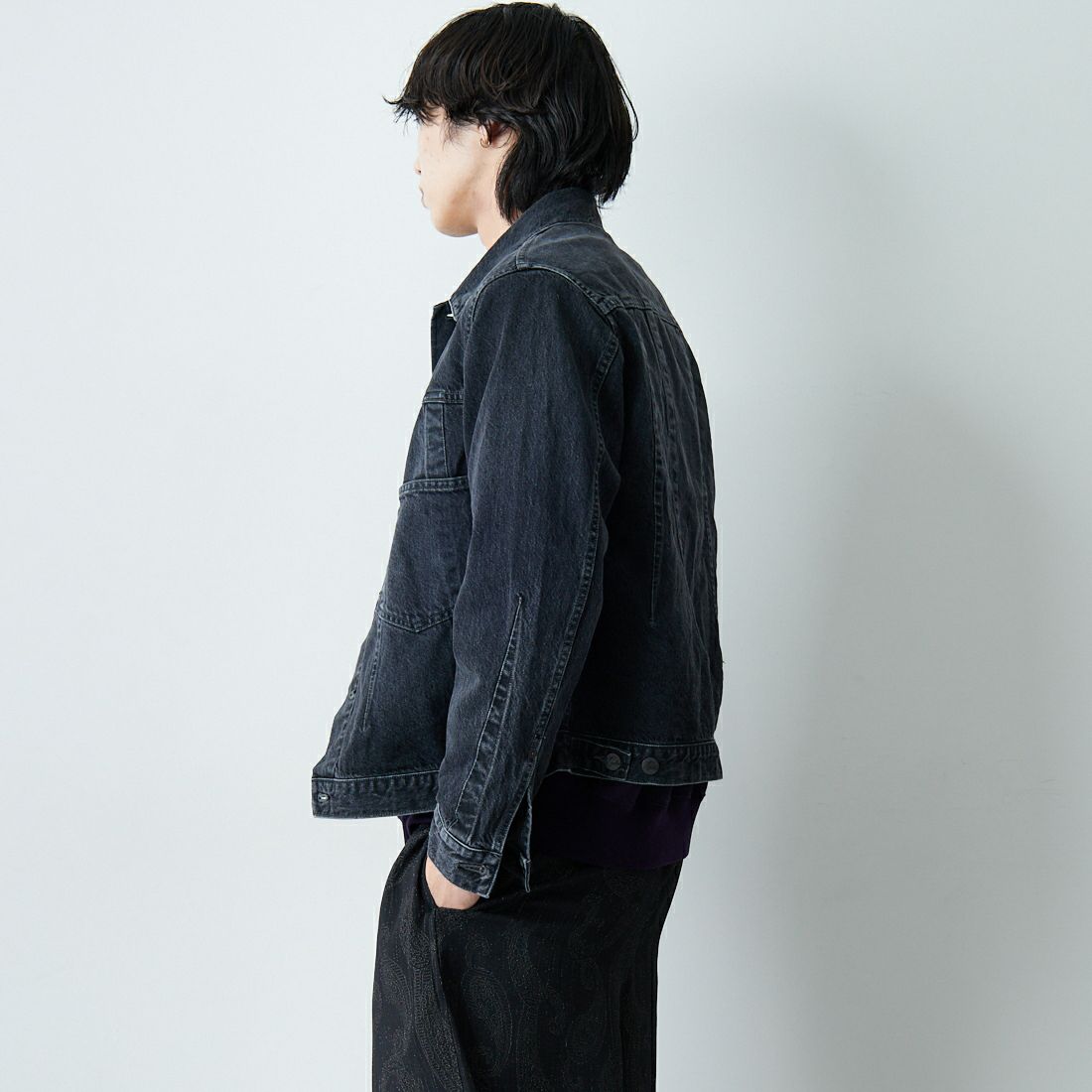 Needles デニムジャケット XS Needles [ニードルズ] 12ozデニム ダーツジーンジャケット [SX199