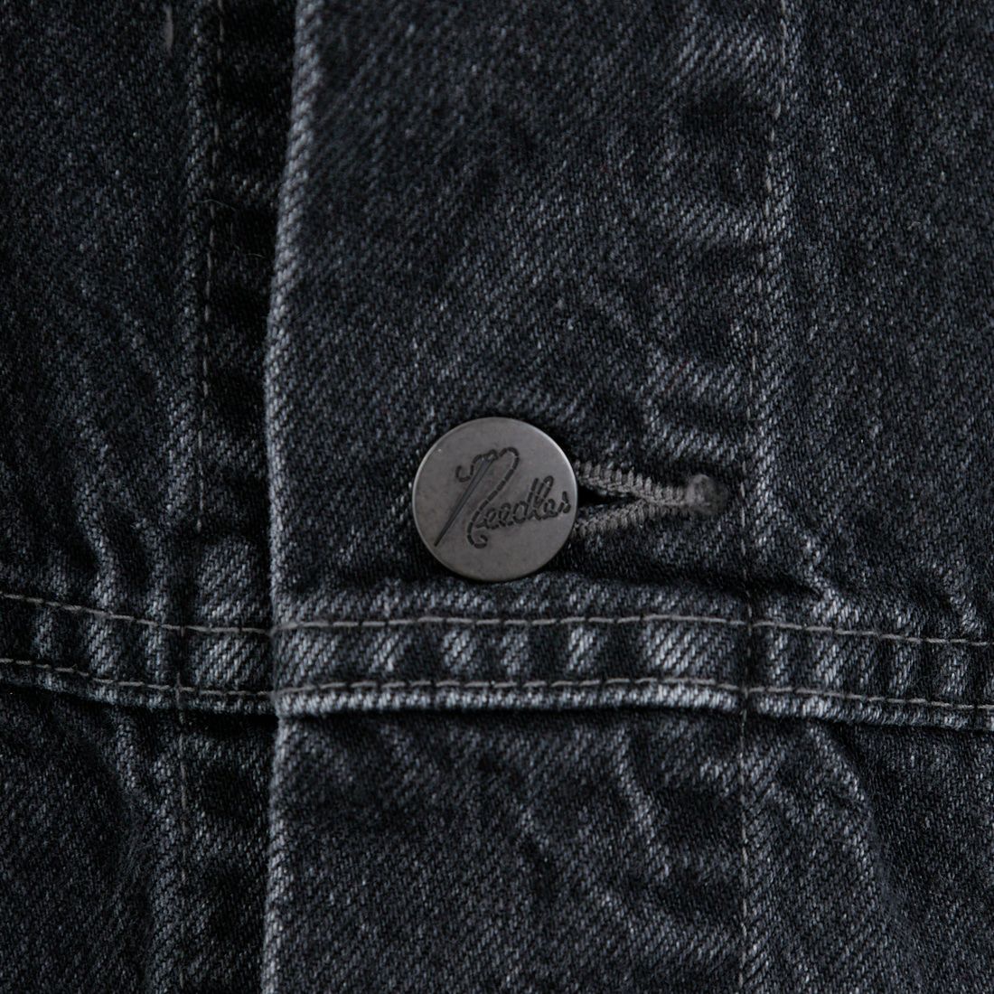 Needles [ニードルズ] 12ozデニム ダーツジーンジャケット [SX199] B BLACK