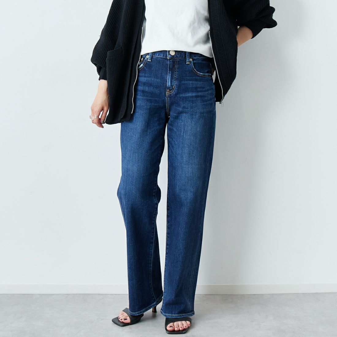 number 5 ストレートデニム ジーンズ デニム デニムパンツ 「新色ヴィンテージブルー追加」「5色