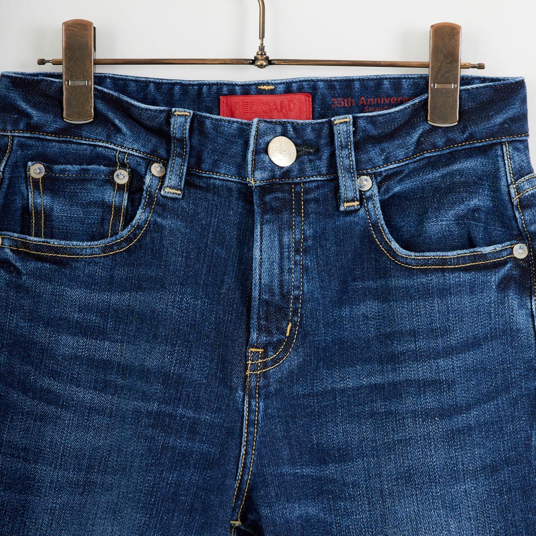 RED CARD TOKYO [レッドカード トーキョー] 35th Anniversary ストレートデニムパンツ [26W13201AVD] A-VINT DK