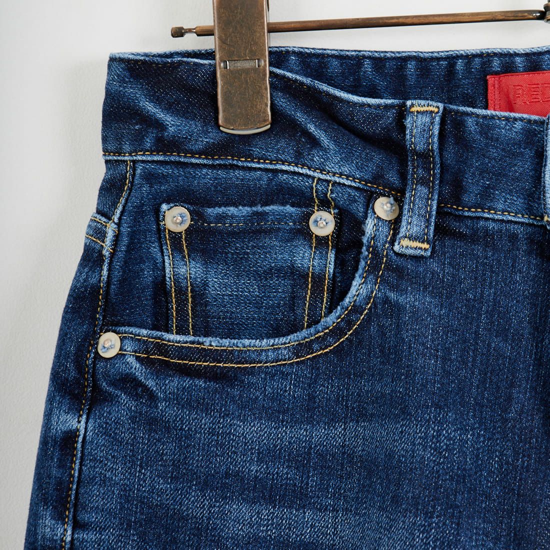 RED CARD TOKYO [レッドカード トーキョー] 35th Anniversary ストレートデニムパンツ [26W13201AVD] A-VINT DK