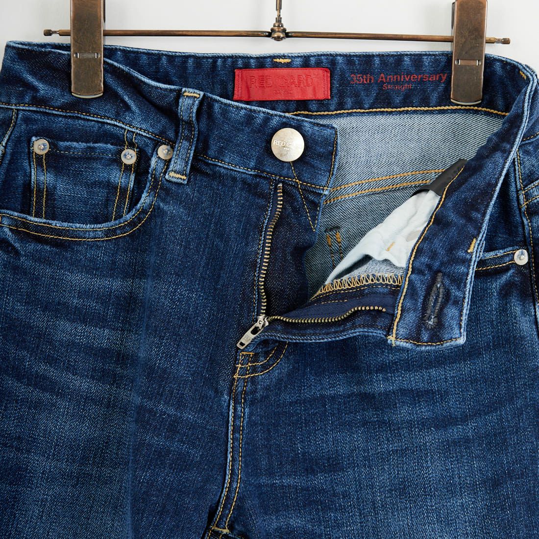 RED CARD TOKYO [レッドカード トーキョー] 35th Anniversary ストレートデニムパンツ [26W13201AVD] A-VINT DK
