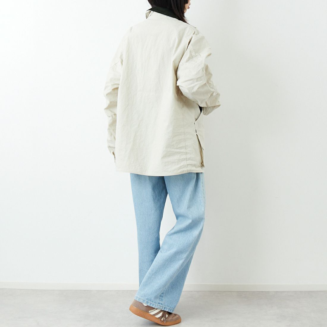 L.L.BEAN [エルエルビーン] Beans フィールドコート [6175-3033] 24 SAND &&モデル身長：162cm 着用サイズ：S&&